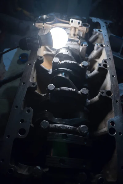 engine repair crankshaft installation tuning and power