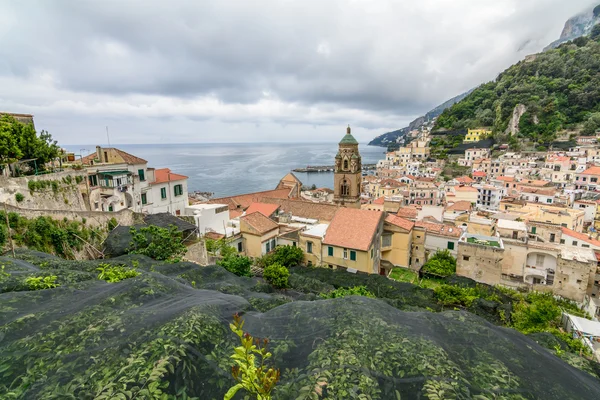 Amalfi, Italy - June 11: Amalfi Coast on June 11, 2016 in Amalfi Stock Image