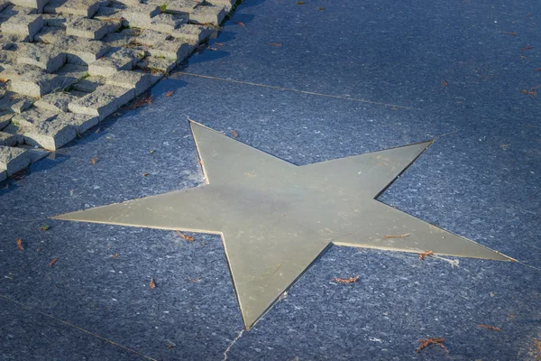 Estrela de bronze — Fotografia de Stock