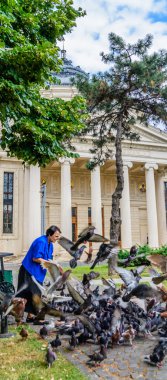 XIX. yüzyıl konser salonu Merkezi Bükreş, Romanya Romen atheneum olduğunu.