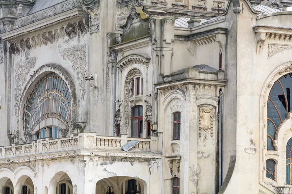 Belo fundo no edifício da cidade velha. Compósito Arhitectural — Fotografia de Stock