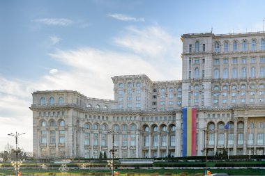 Bucharest, Romania - 1st December: Casa Poporului on December 1,