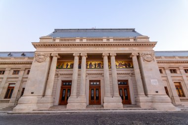 Bucharest, Romania - January 4:  Patriarchate Orthodox Palace on