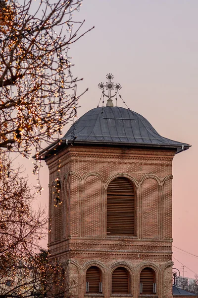 Bucharest, Romania - January 4: Metropolitan Church on January 5 — Zdjęcie stockowe