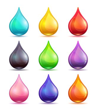 Renkli vektör küme düşer