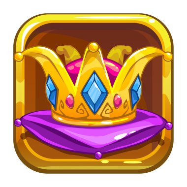Altın taçlı app store simgesi