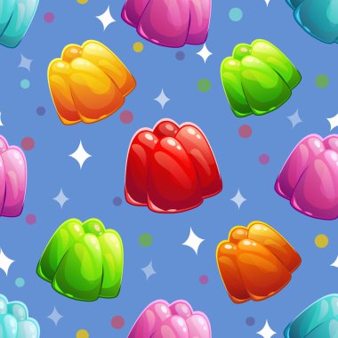 Clorful jöle ile desen