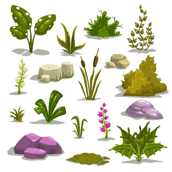 Çizgi film doğa öğeleri