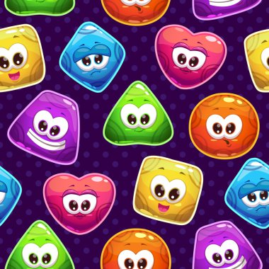 Geometrik karakterleri ile Seamless Modeli