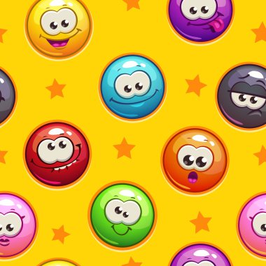 Komik ifade yüzleri ile Seamless Modeli