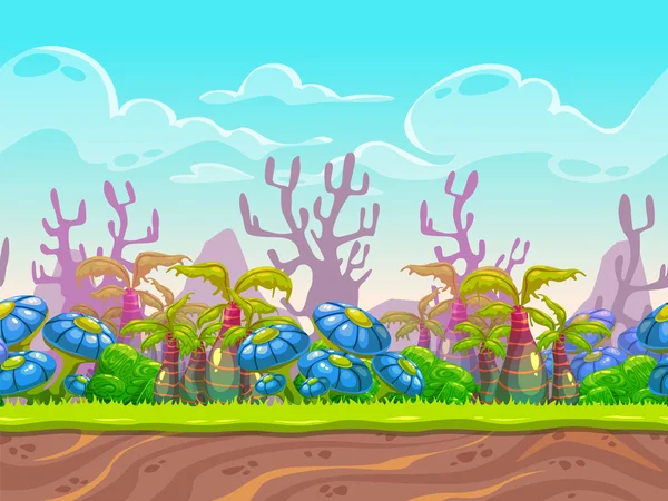 Fantezi vektör manzara