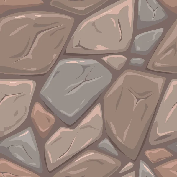 Textura de piedra gris sin costuras — Archivo Imágenes Vectoriales
