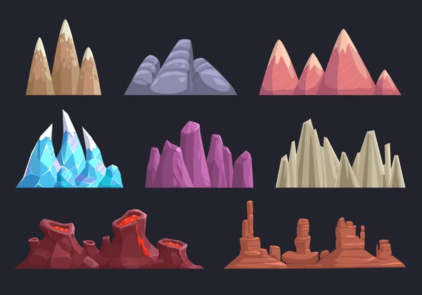 Cartoon rocks Vector Art Stock Images | Depositphotos Cartoon rocks Vector Art Stock Images | Depositphotos