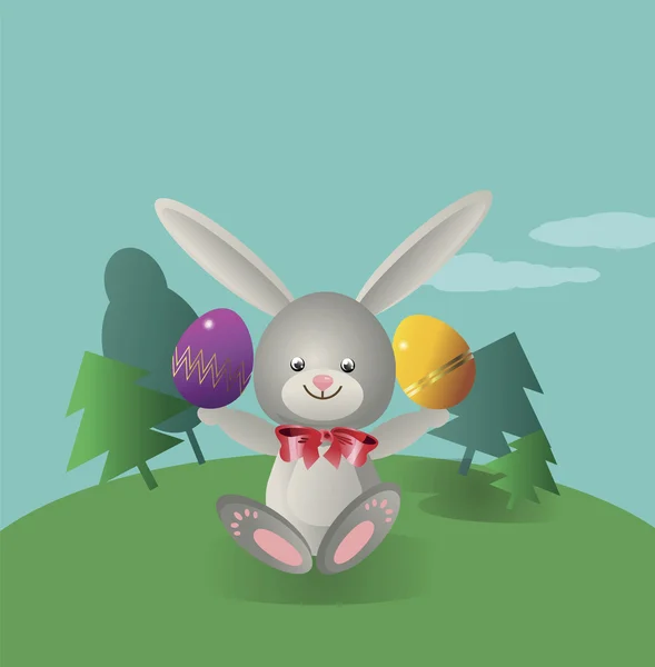 Easter bunny 11 Royalty Free Stock Vectors