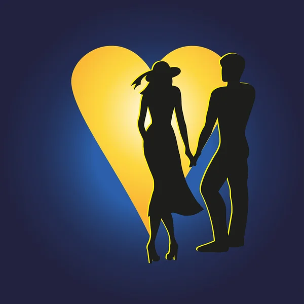 Birbirine aşık çift