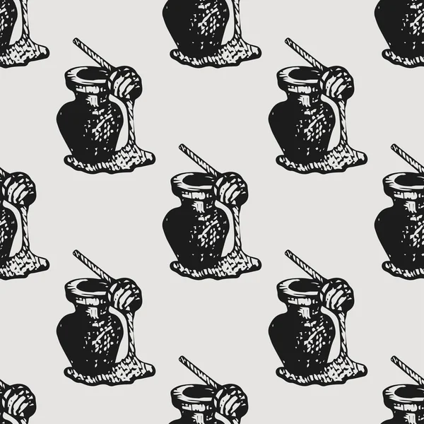 Arı ve bal 6 konuda geometrik desen