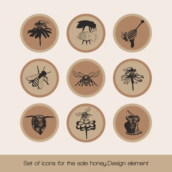 Satılık bal 3 için simge kümesi