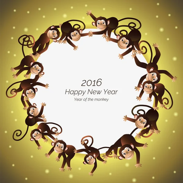 Maymunlar bir daire içinde