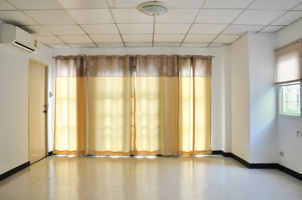 Interior of room with wide piece of blinds — Stock Photo, Image