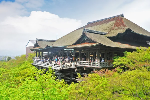 Kiyomizu Дера буддійський храм в Японії — стокове фото