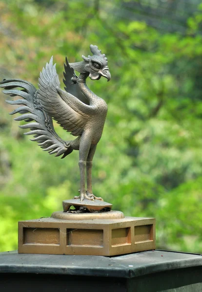 Phoenix statue in japan Temple — Stock Photo, Image