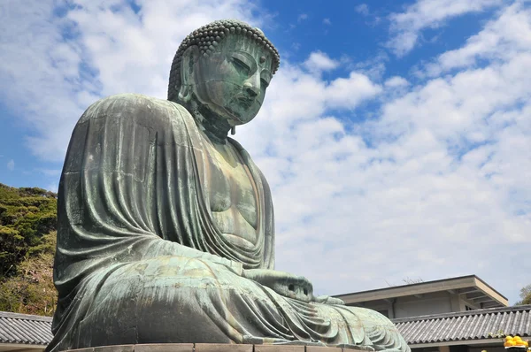 The Great Buddha (Daibutsu) at  Kotokuin Temple in Kamakura, Jap — Stock Photo, Image