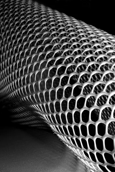 Abstract image of plastic honeycomb mesh — Stock Photo, Image