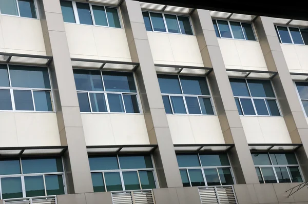 Glass windows on a building — Stock Photo, Image