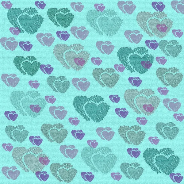 Abstract love sweet heart for greeting, valentines day card, retro background. Greeting cards love heart background. Love sweet hearts shape for greeting, love retro, vintage pattern, background. — Stock Photo, Image