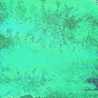 Mozaik deseni ile ışık yeşil arka plan. Modern arka plan mozaik geometrik nokta desenli. Soyut yeşil grunge nokta deseni, grunge arka plan, doku ile desen tasarım.