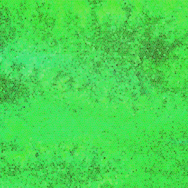 Luz verde fundo abstrato com padrão de mosaico. Fundo moderno abstrato com padrão de ponto geométrico em mosaico. Padrão de ponto grunge verde abstrato, fundo grunge, design padrão com textura . — Fotografia de Stock