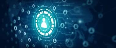 İnsan Kaynaklarının Sanal Ekranı - İnsan Kaynakları Yönetimi. İnsan Kaynakları İşe Alma Konsepti.