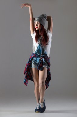 güzel modern dansçı