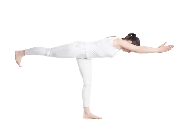 Yoga Pose krigare 3 — Stockfoto