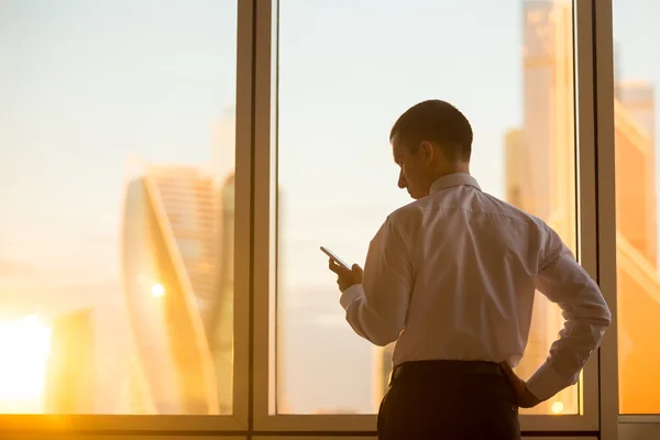 Hombre de negocios mañana — Foto de Stock