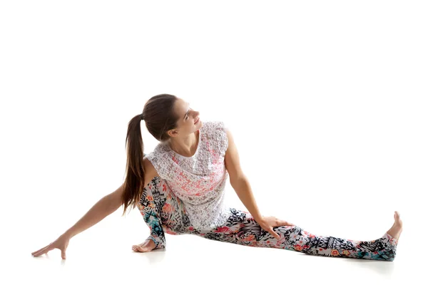 Yoga pratik — Stok fotoğraf