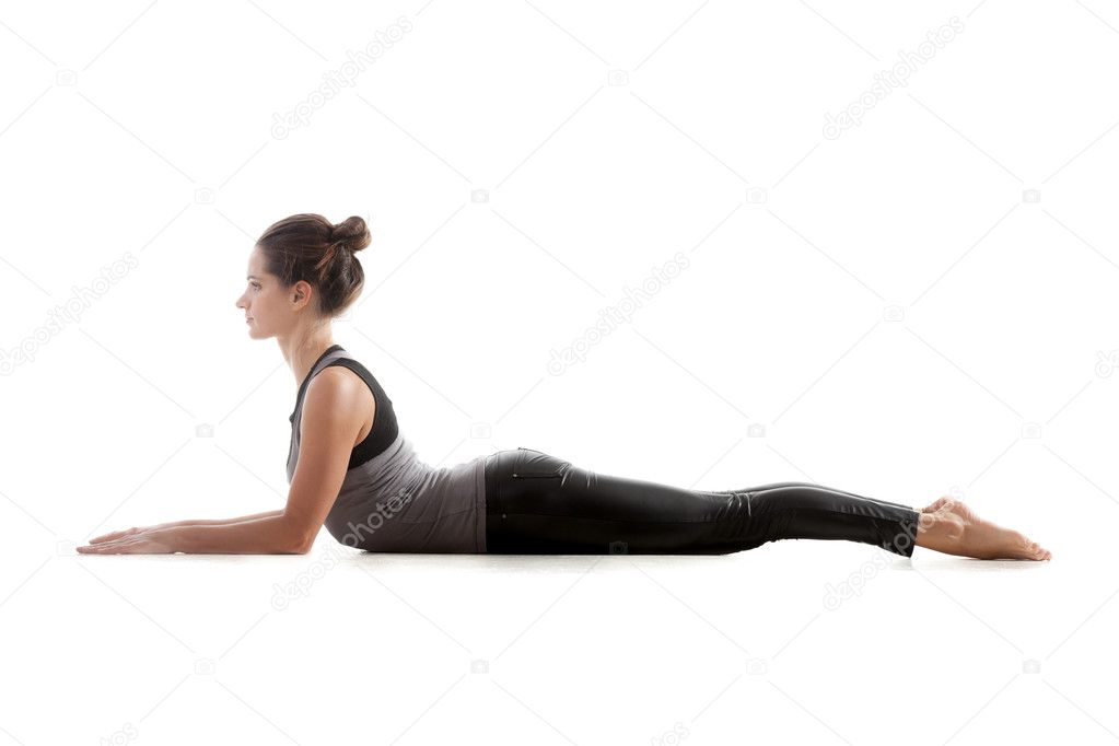 Yoga pose bhudjangasana 