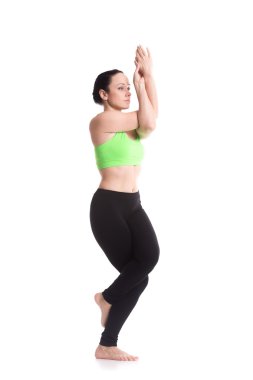 yoga kartal poz