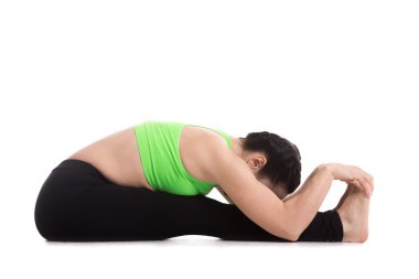 Oturmuş ileri Bend yoga pose