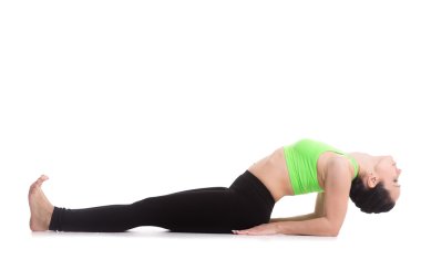 Balık yoga pose