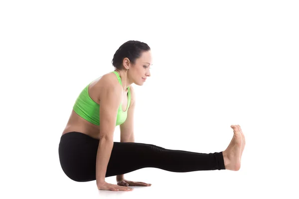 Müzmin bekar yoga Pose — Stok fotoğraf