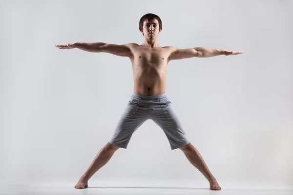 Utthita Tadasana yoga pose — Stock Photo, Image