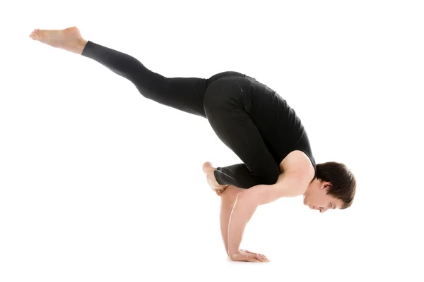 Flying Pigeon Pose — Stock Photo, Image