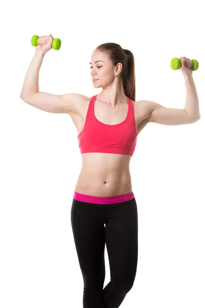 Biceps training — Stock Photo, Image