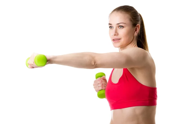 Weight training — Stock Photo, Image