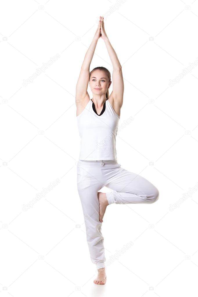 Yoga tree pose 
