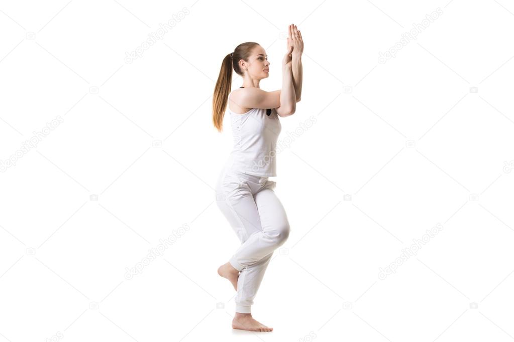 Yoga Eagle Pose