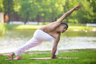 Parivrtta Parsvakonasana yoga Pose