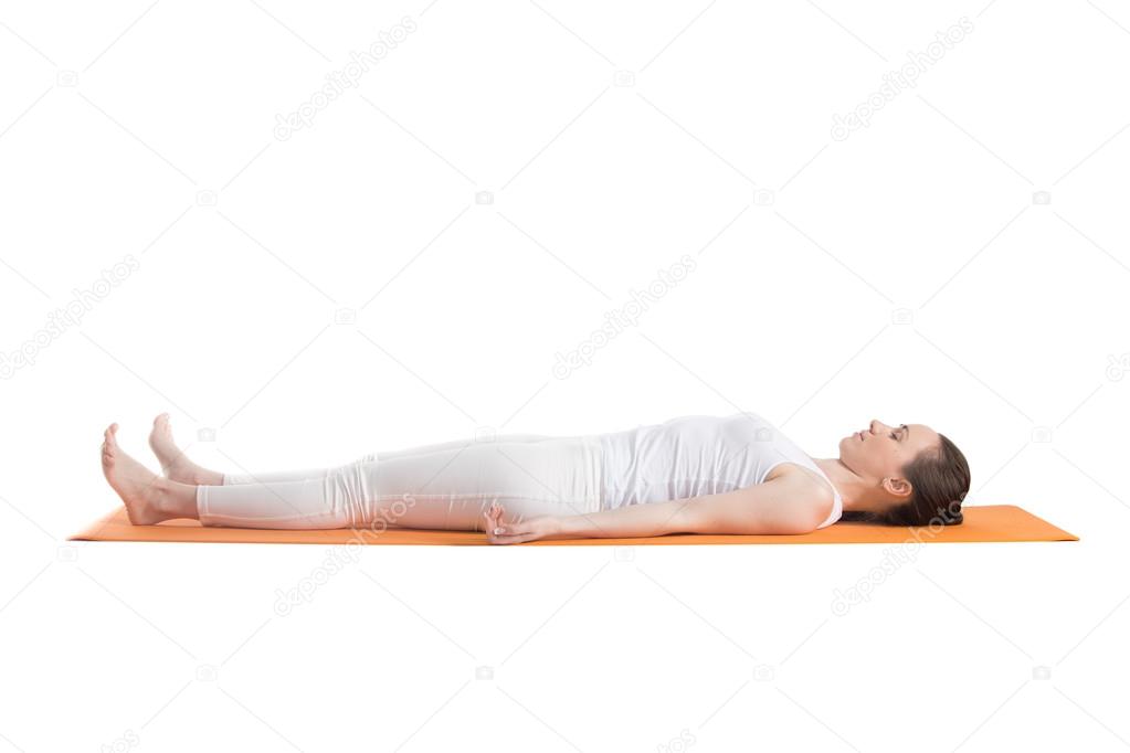 Yoga pose Savasana