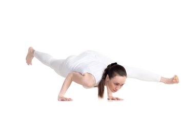 Yoga pose Dedicated to the Sage Koundinya II 